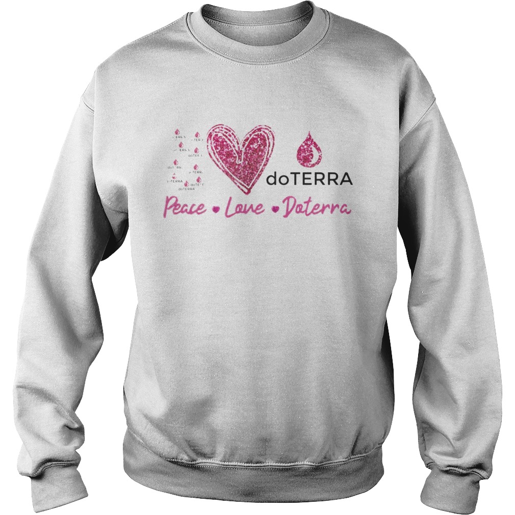 Peace Love Doterra Diamond  Sweatshirt