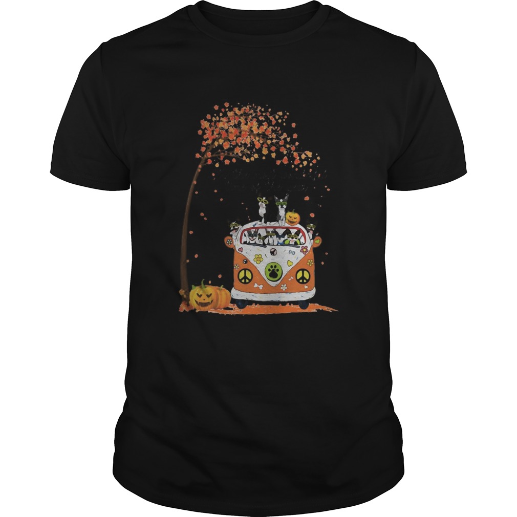 Peace bus chihuahua its the most wonderful time of the year leaves tree pumpkins  Unisex