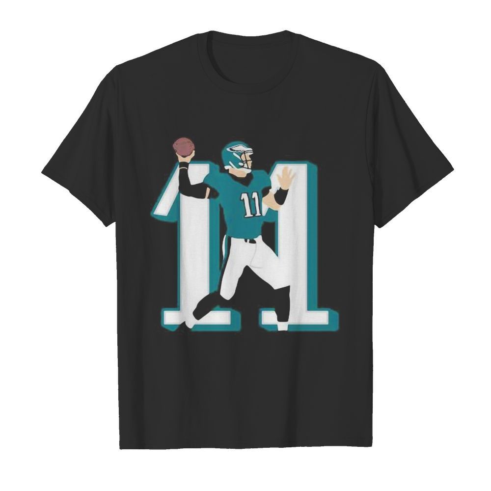 Philadelphia eagles 11 carson wentz football shirt