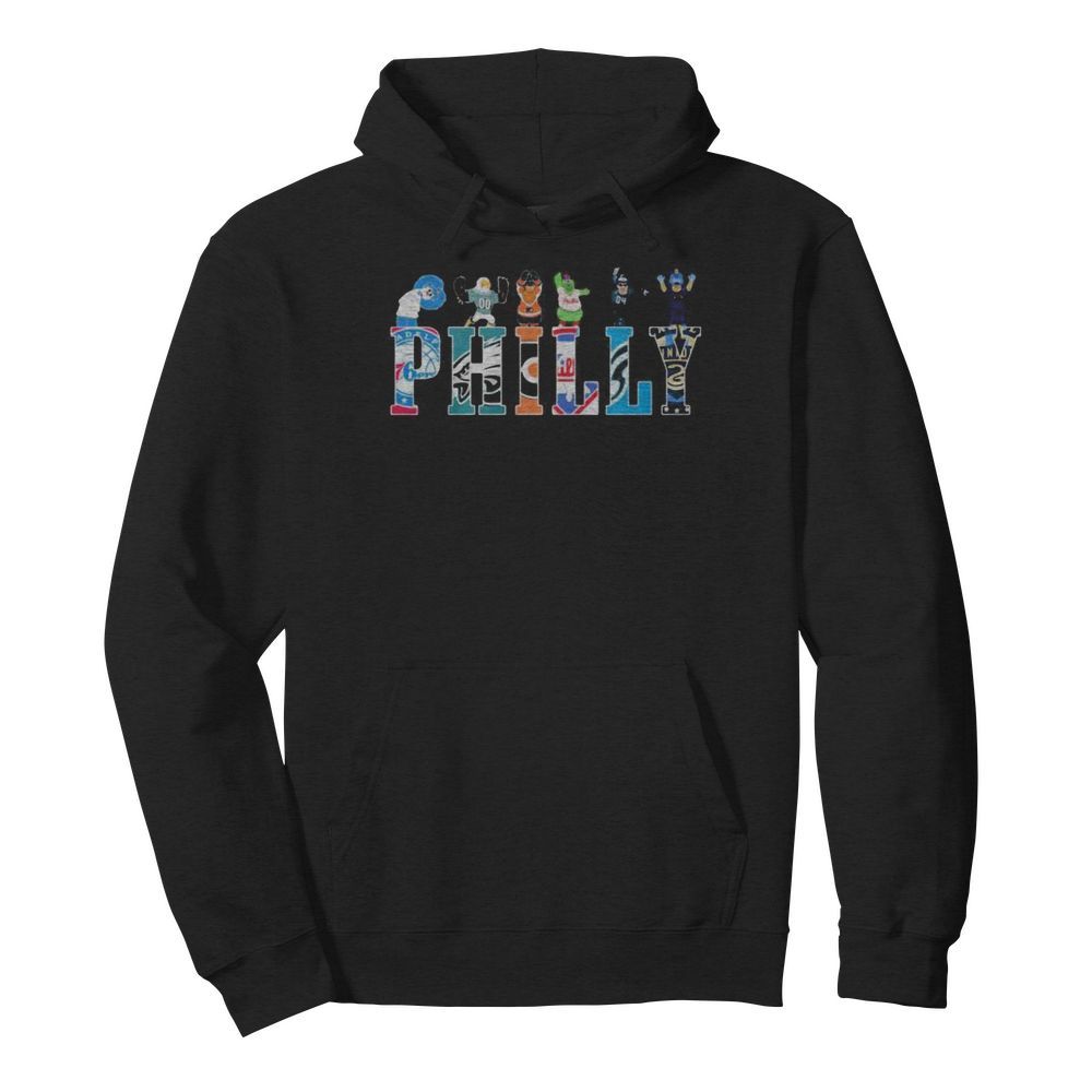 Philly logo sports city of champions  Unisex Hoodie