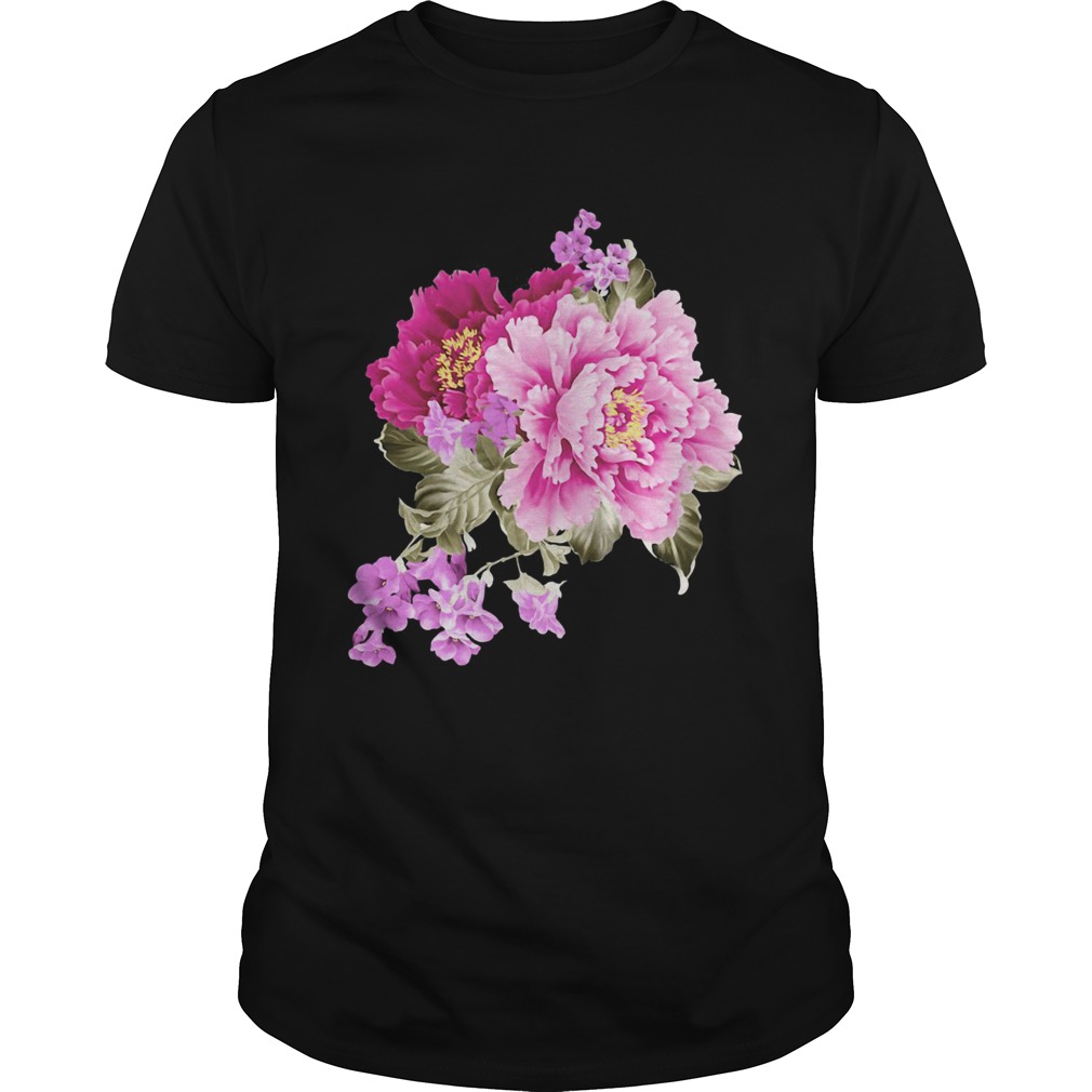 Pink And Purple Flowers shirt