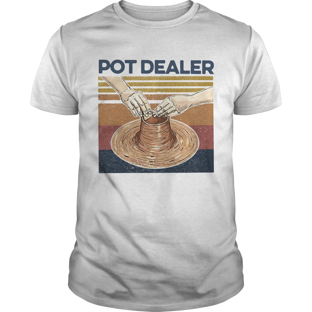 Pot Dealer Pottery Vintage Retro  Unisex