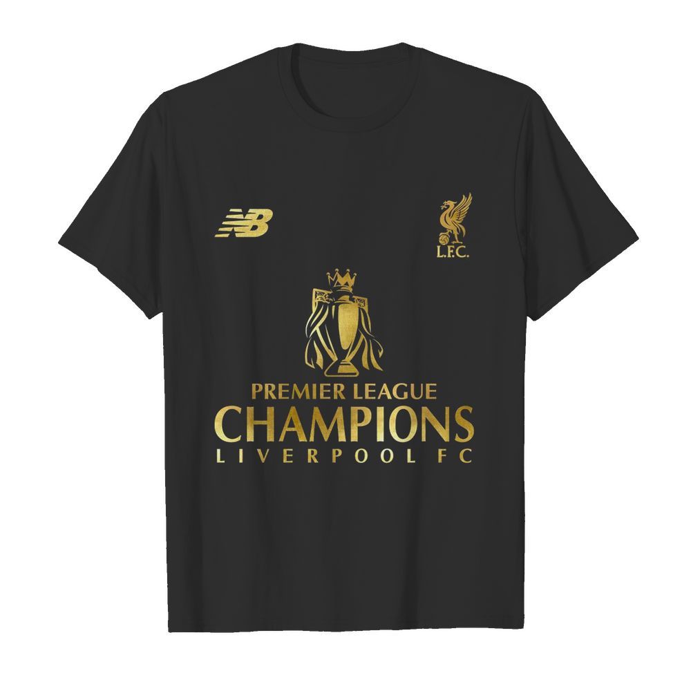 Premier League Champions List Liverpool FC shirt