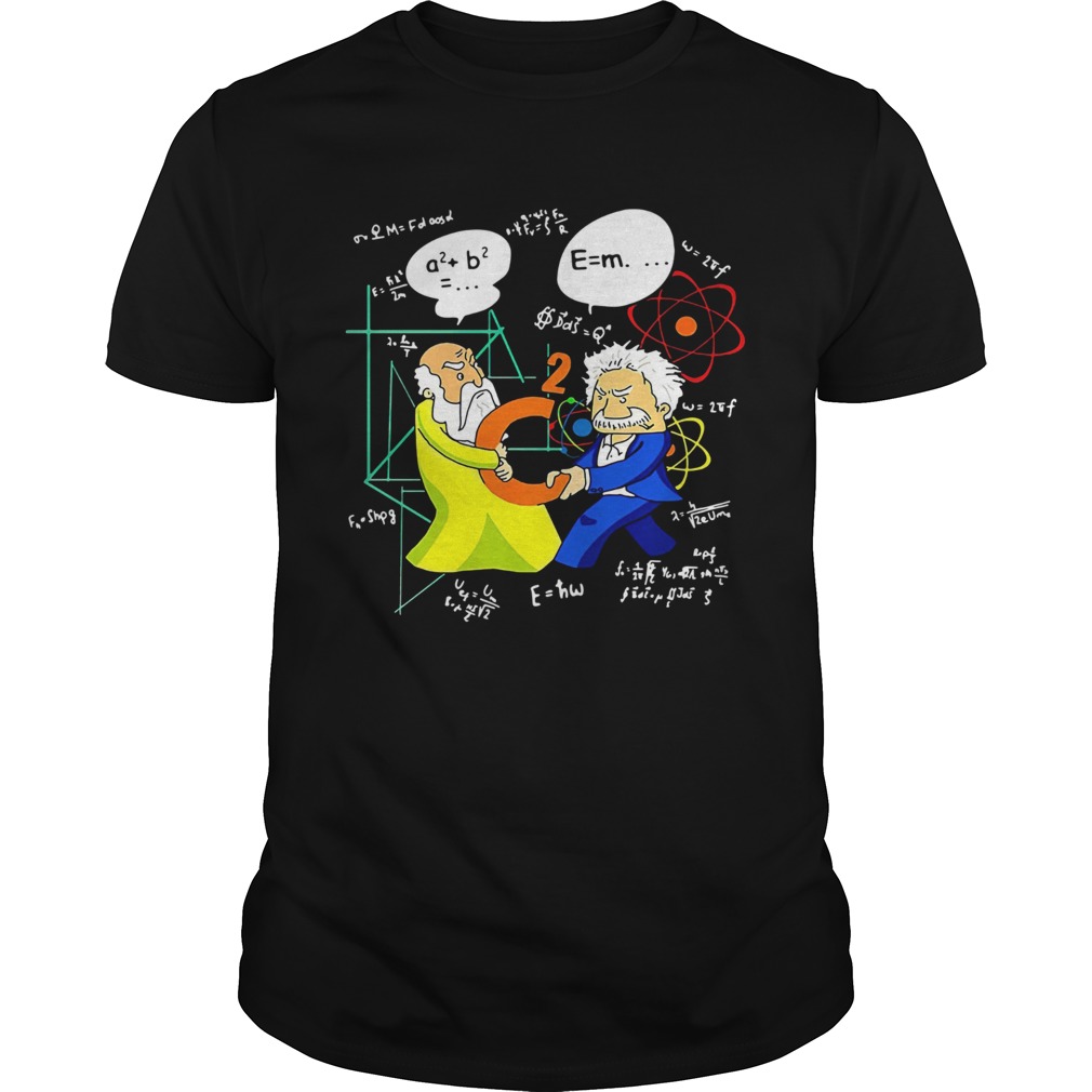 Pythagoras And Albert Einstein shirt