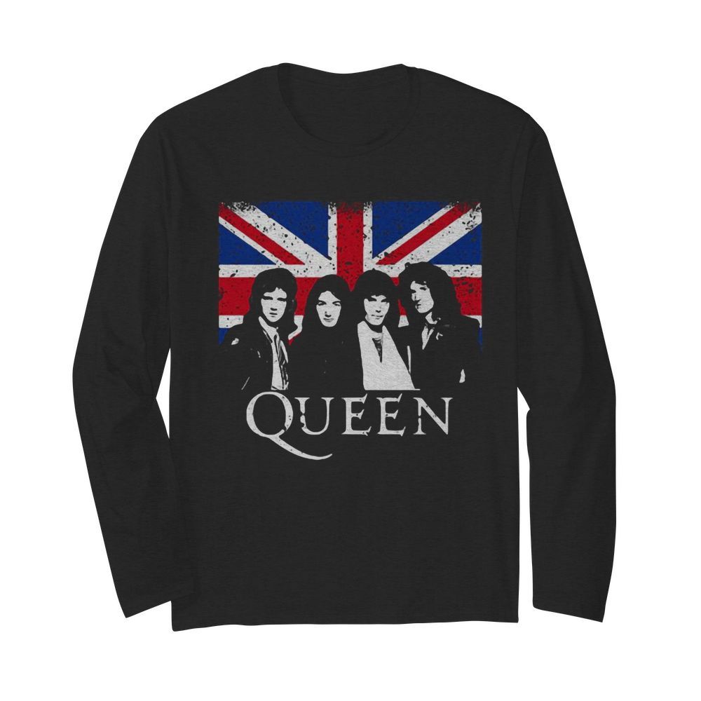 Queen Band UK  Long Sleeved T-shirt 