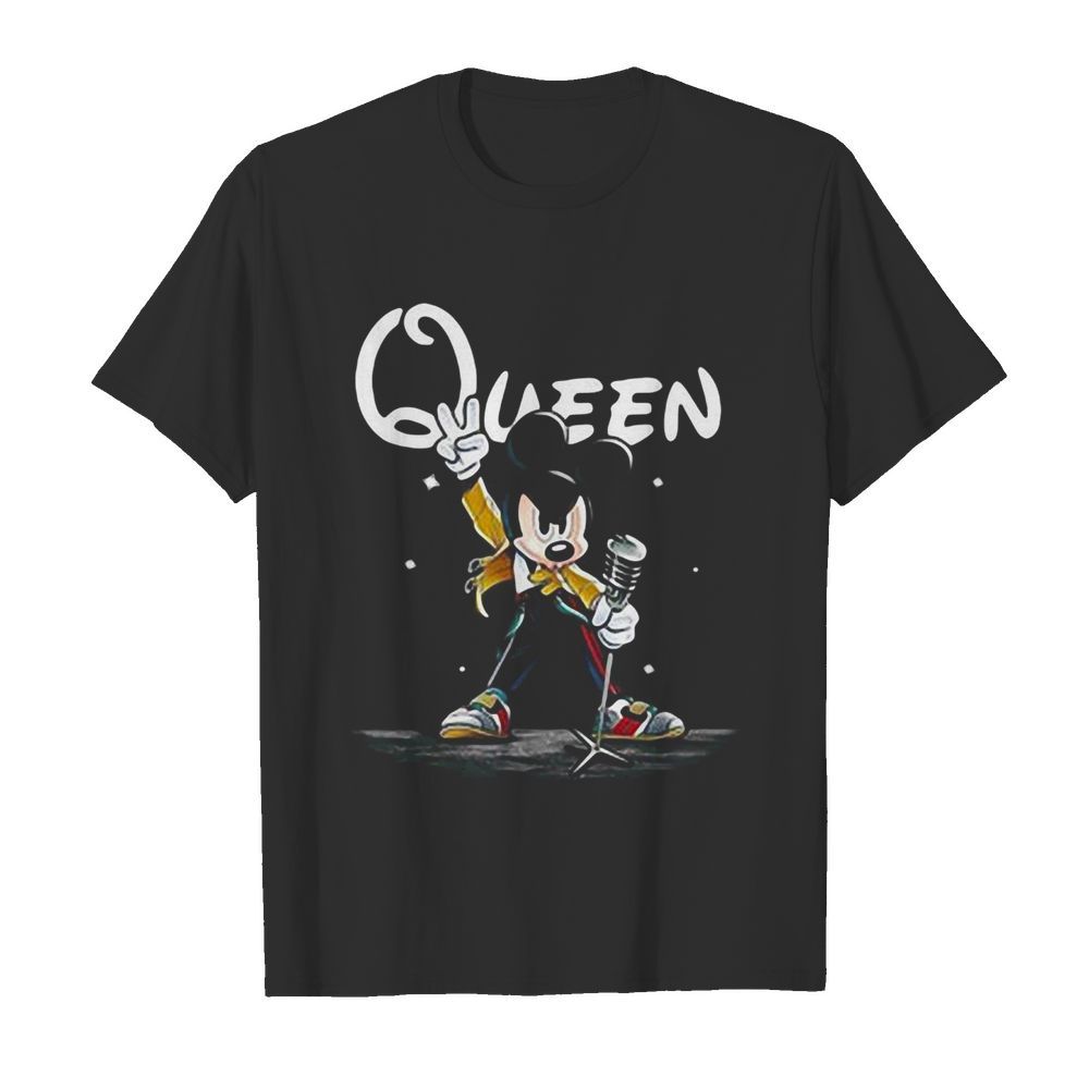 Queen Mickey Mouse Band shirt