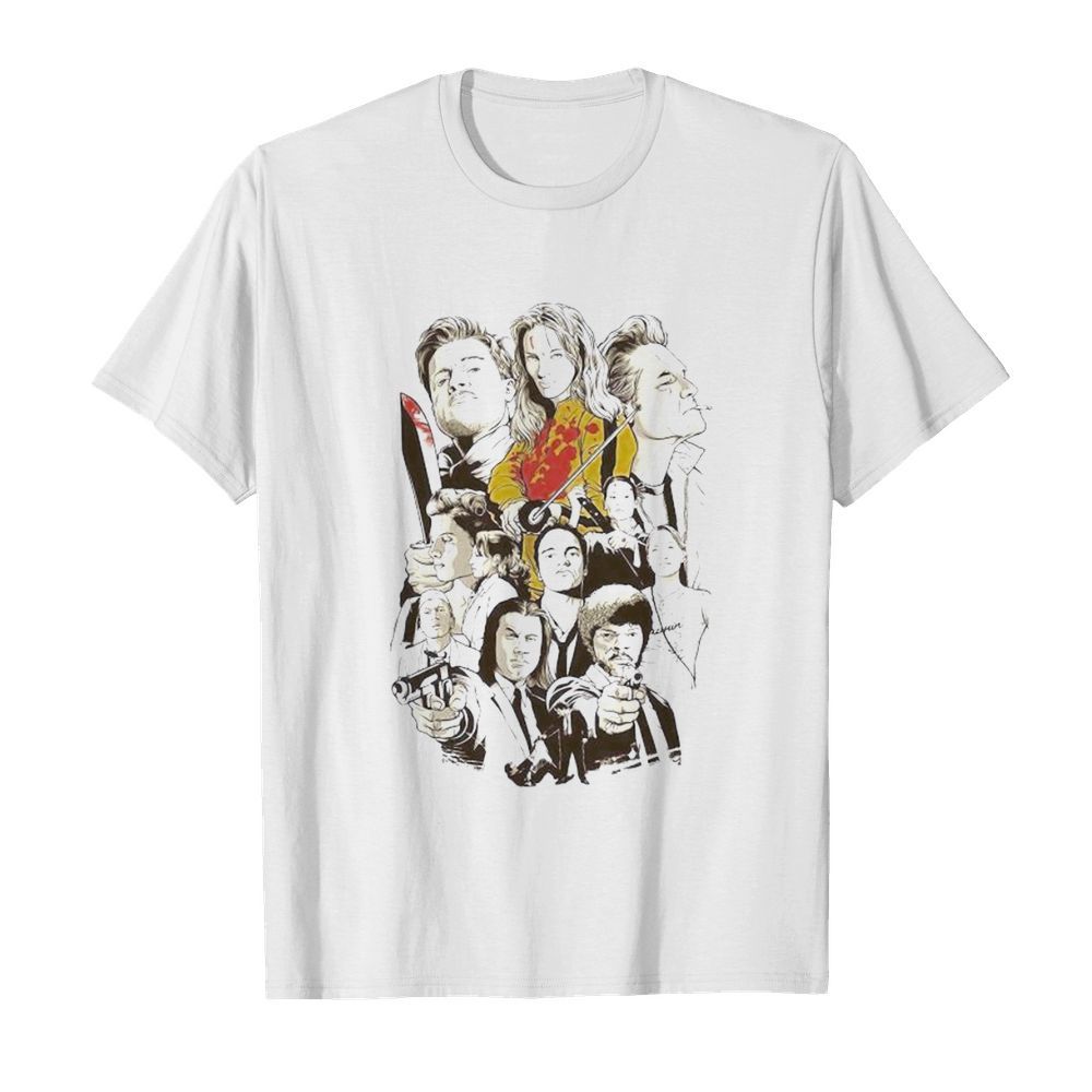 Quentin tarantino movies art shirt