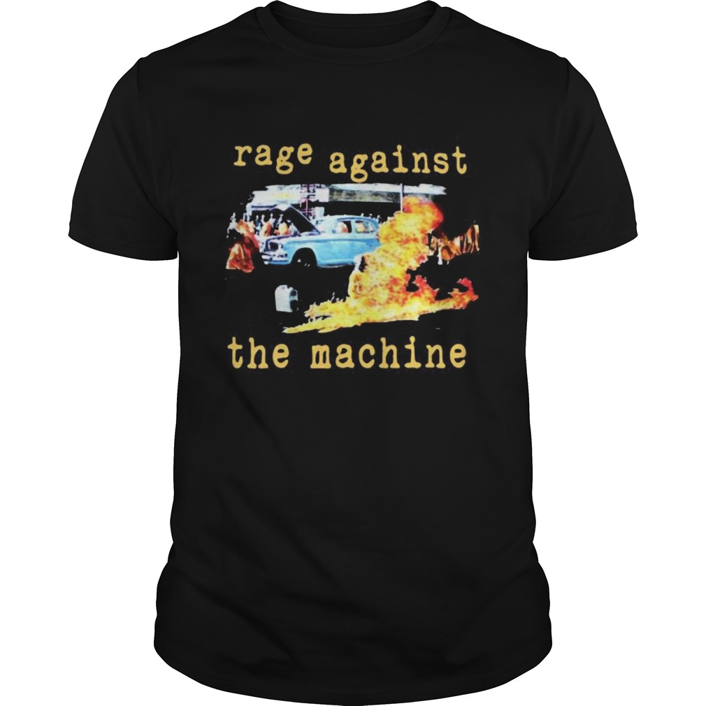 Rage against the machine fire shirt