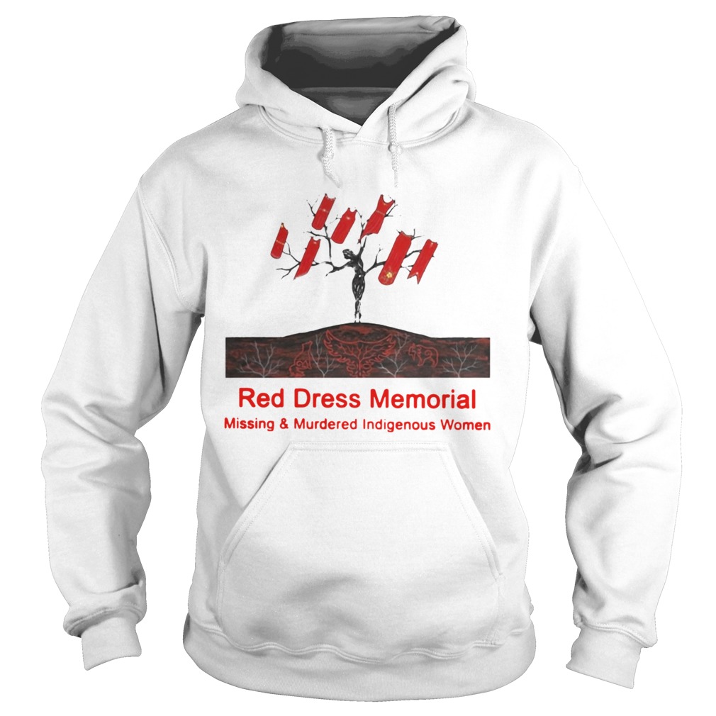 Red Dress Memorial Missing And Murdered Indigenous Women  Hoodie