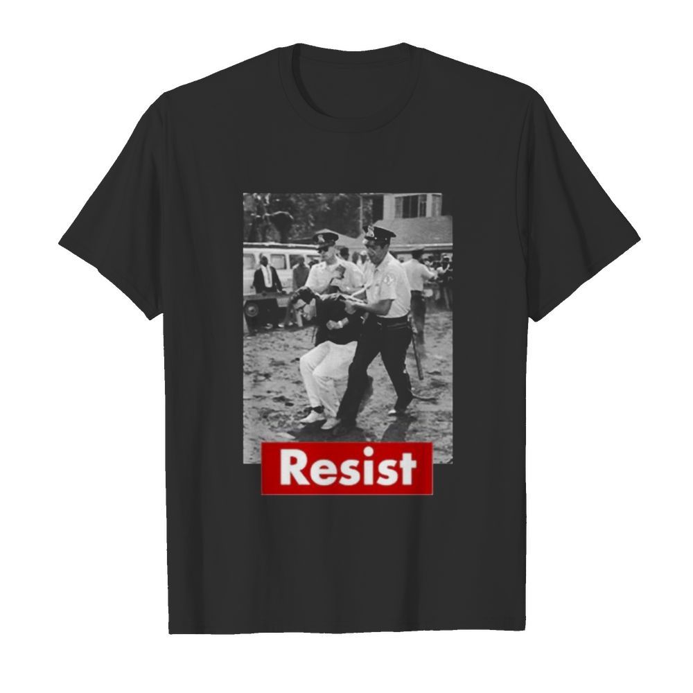 Resist young bernie sanders arrested shirt