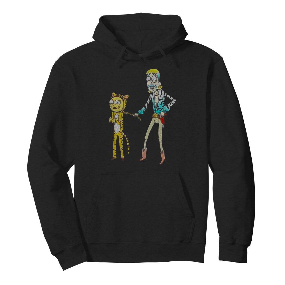 Rick And Morty Tiger King  Unisex Hoodie