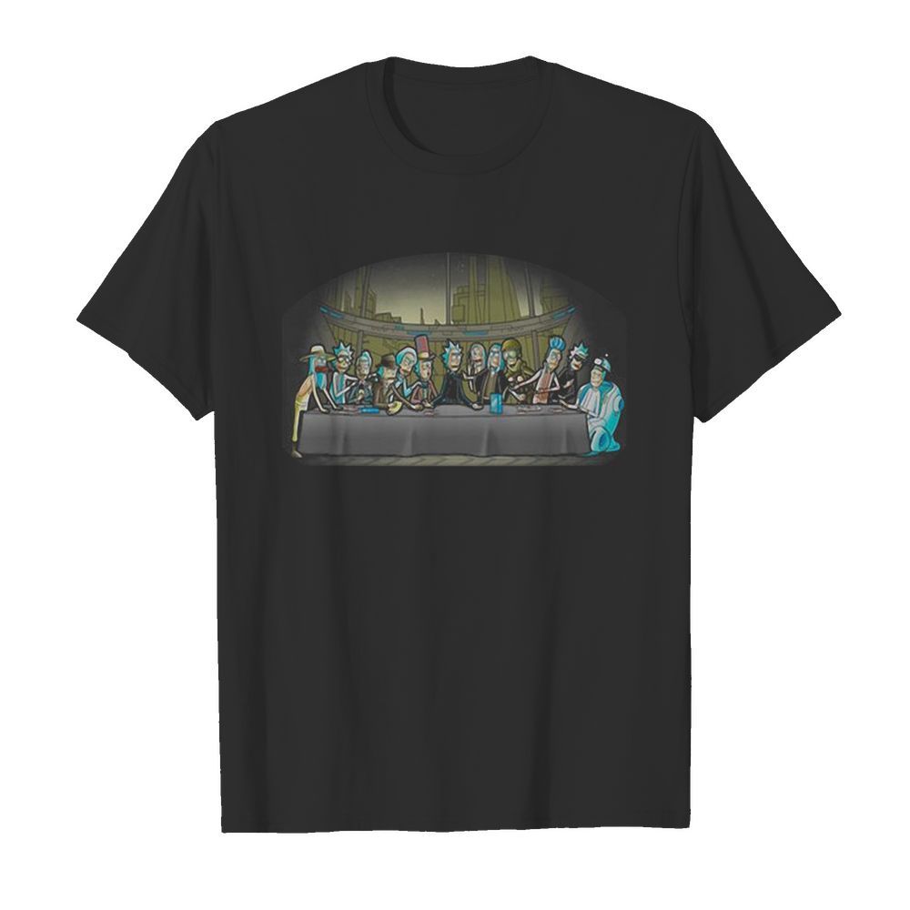 Rick and morty characters play cards shirt