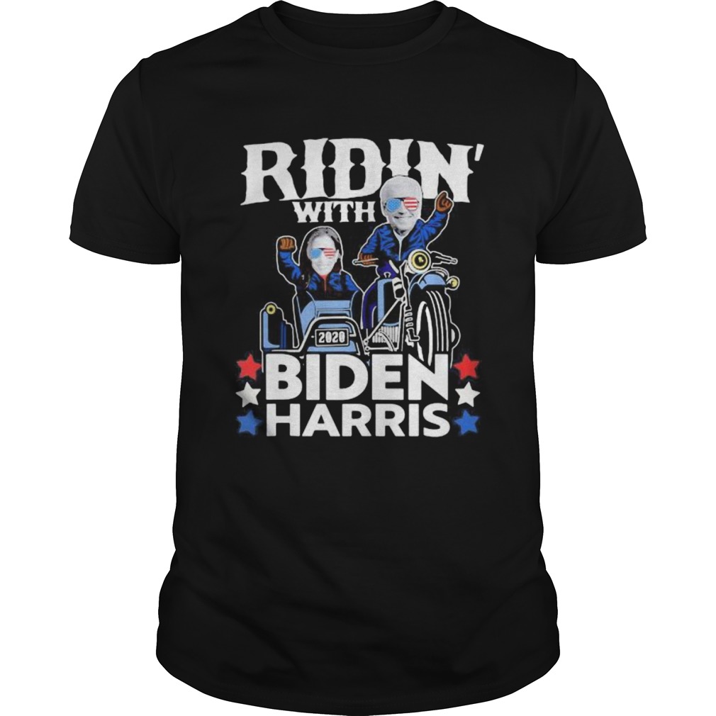 Ridin with joe biden kamala harris stars shirt