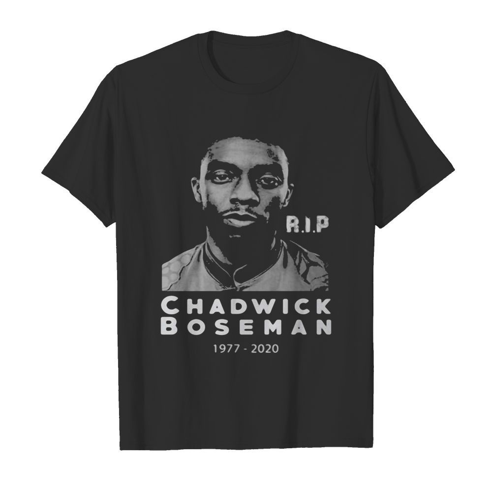 Rip chadwick boseman actor black panther 1977 2020  Classic Men's T-shirt