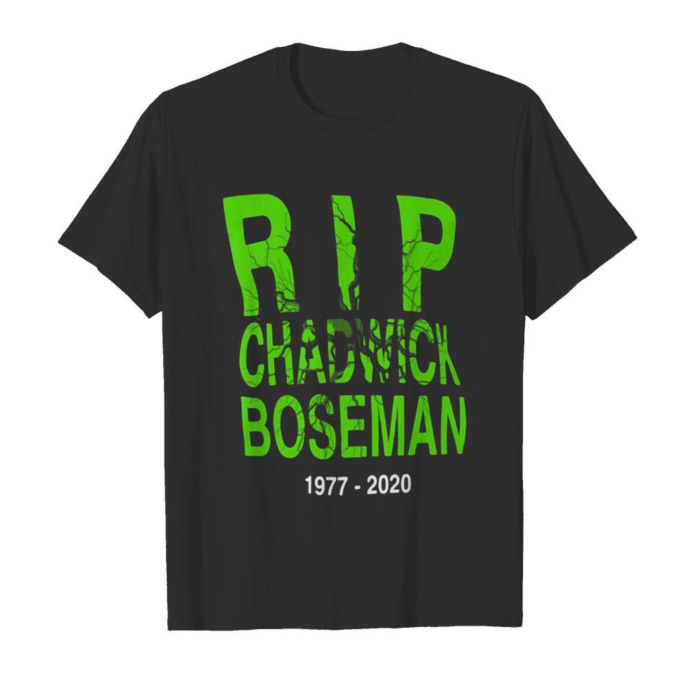 Rip chadwick boseman black panther 1977 2020  Classic Men's T-shirt