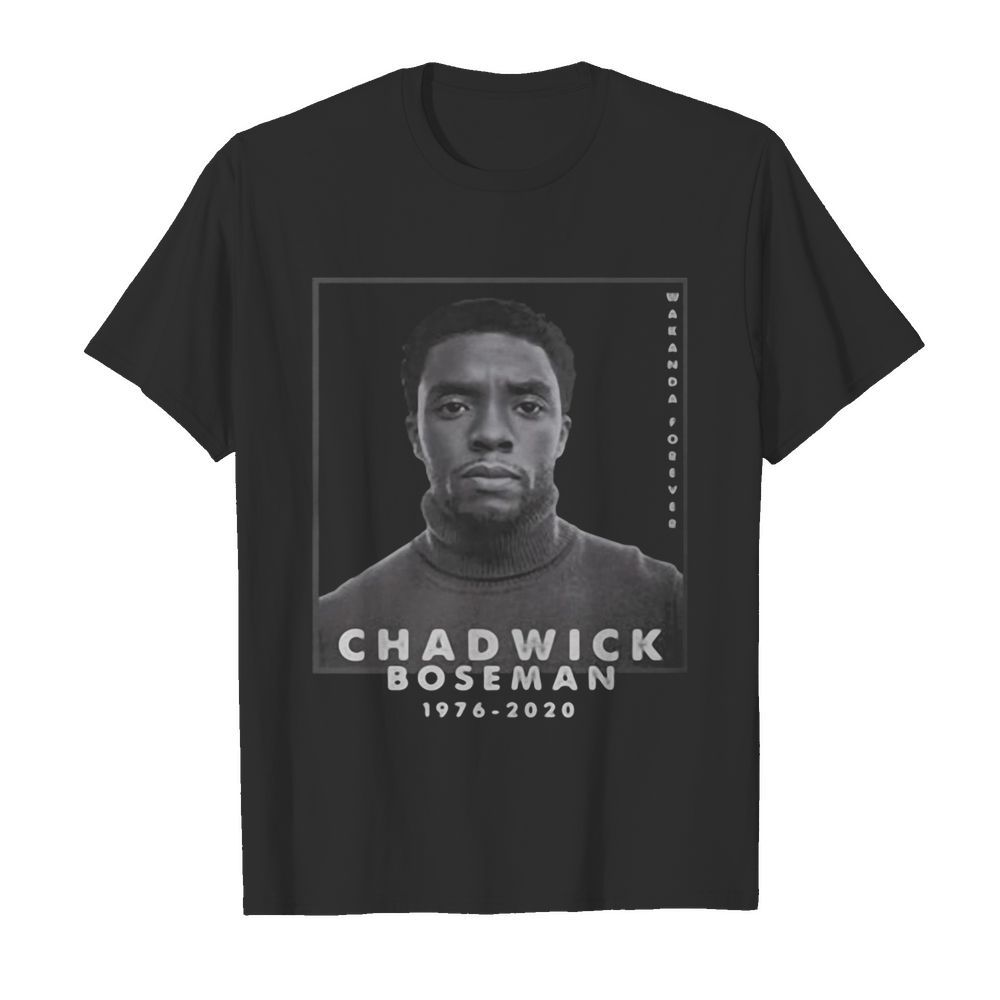 Rip chadwick boseman black panther wakanda forever 1976 2020  Classic Men's T-shirt