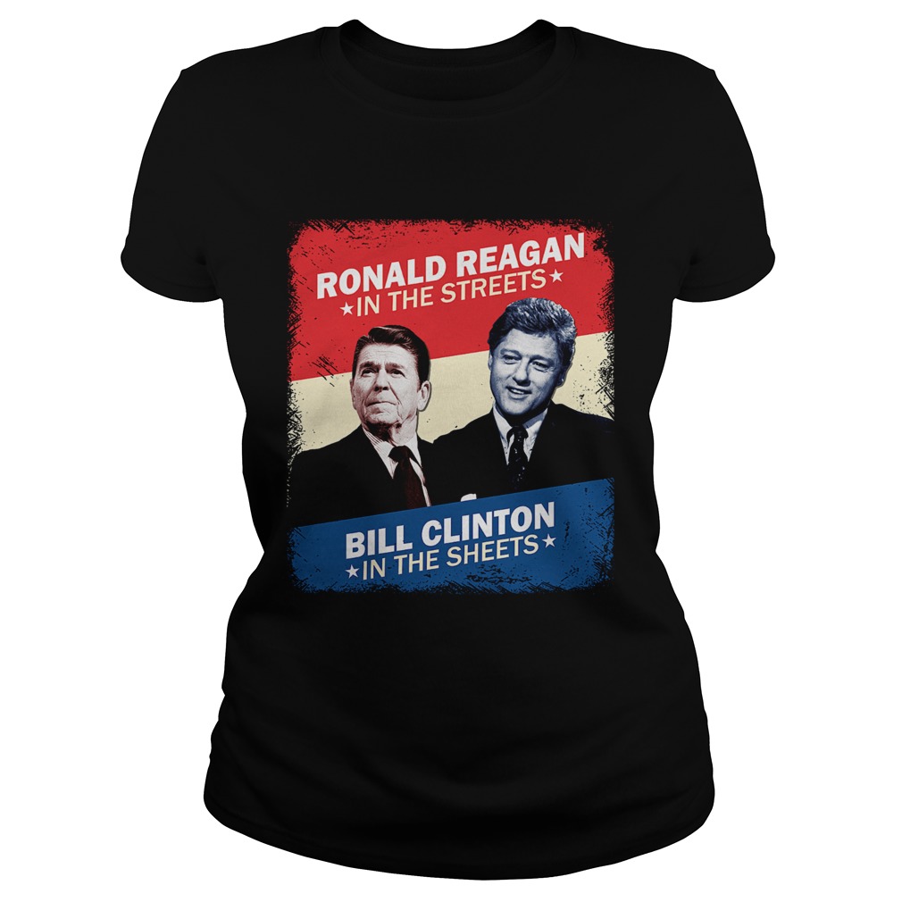 Ronald Reagan Bill Clinton  Classic Ladies