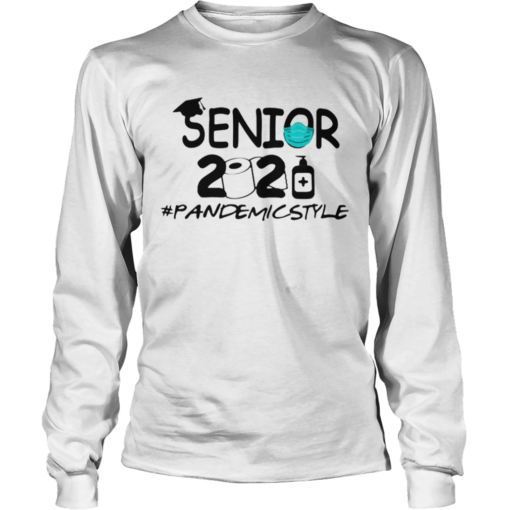 SENIOR 2021 PANDEMICSTYLE MASK TOILET PAPER  Long Sleeve