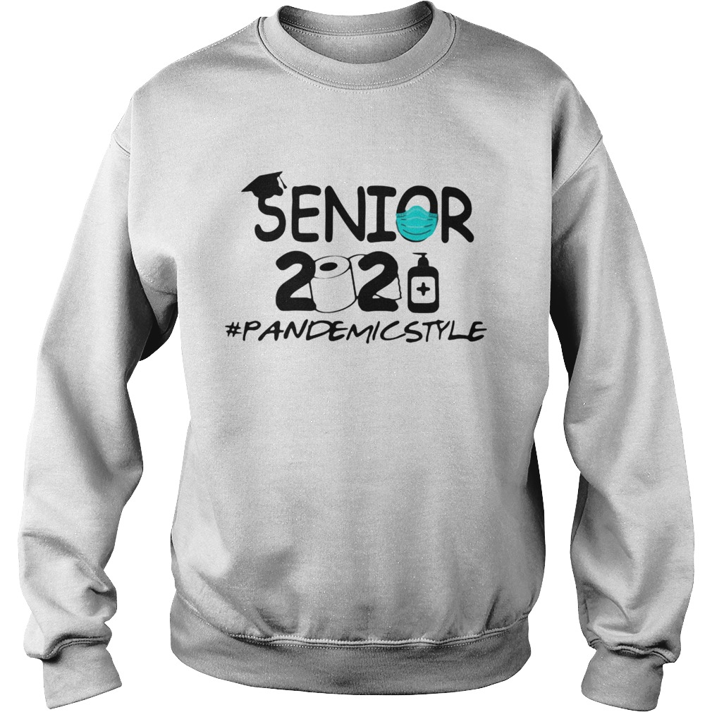 SENIOR 2021 PANDEMICSTYLE MASK TOILET PAPER  Sweatshirt