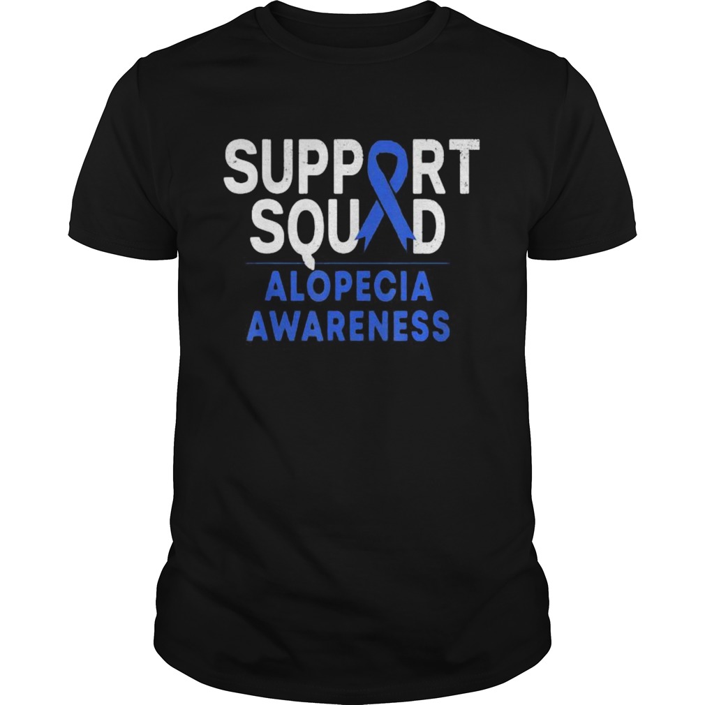 SUPPORT SQUAD ALOPECIA AWARENESS shirt