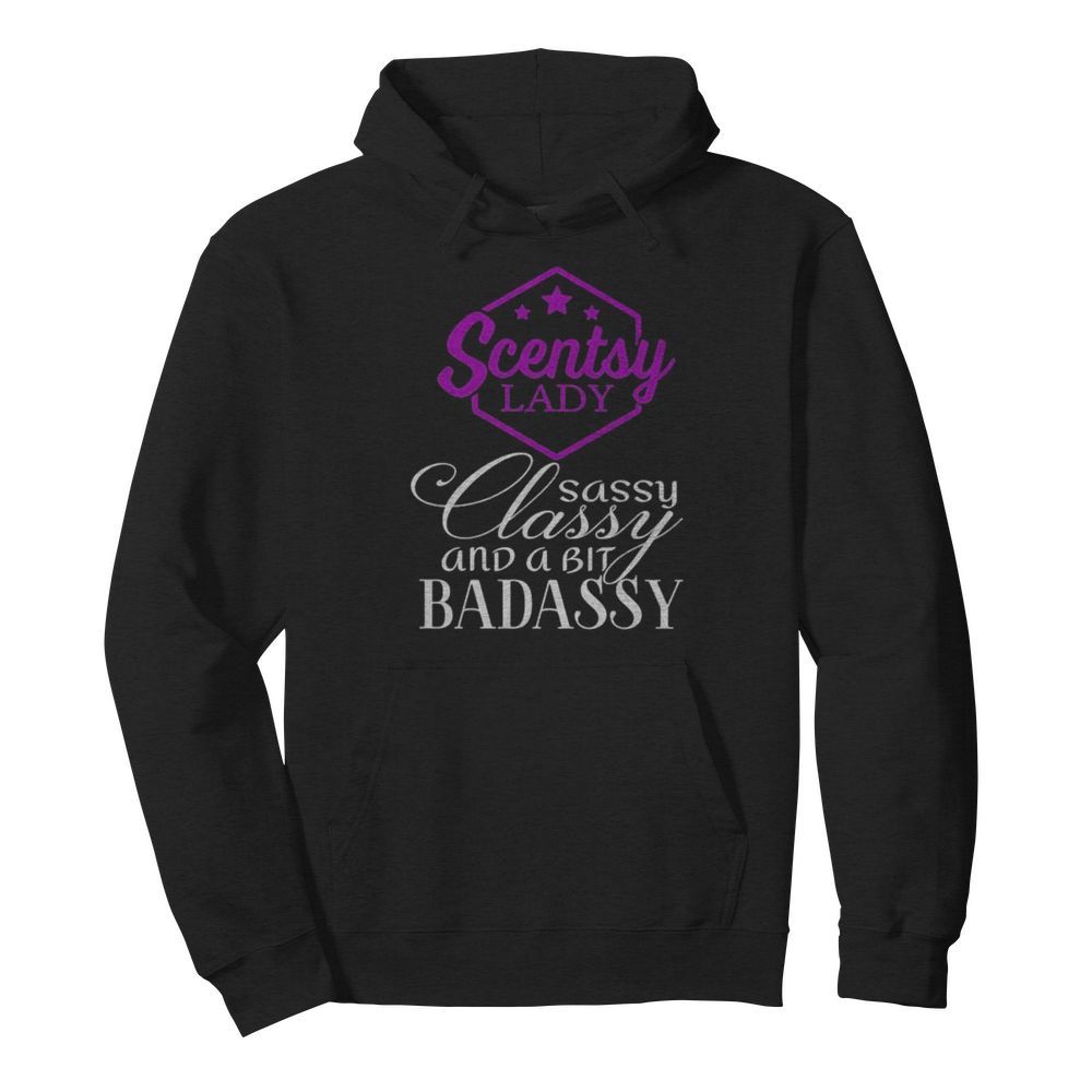 Scentsy lady sassy classy and a tad badassy  Unisex Hoodie