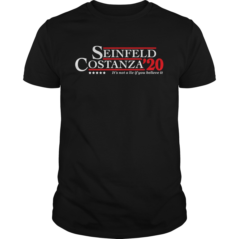 Seinfeld Costanza For 2020 President A Campaign About Nothing shirt