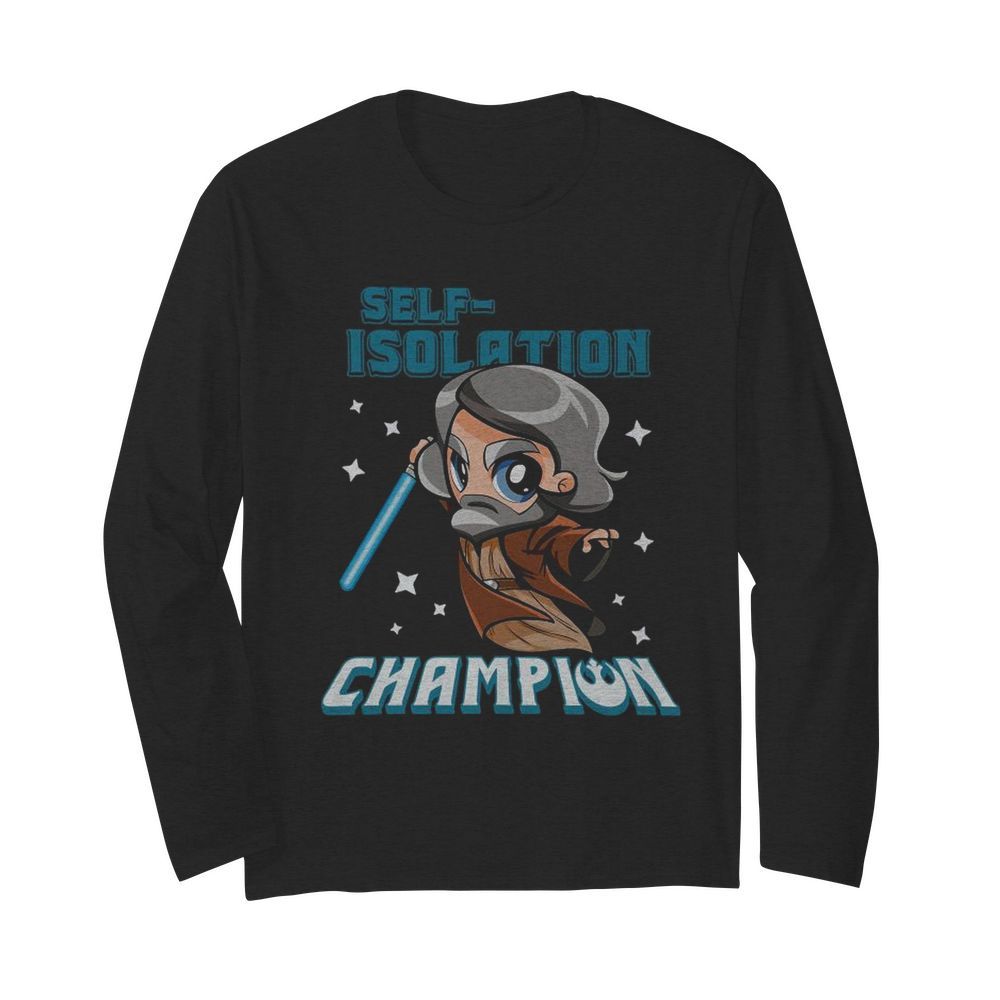 Self Isolation Champion  Long Sleeved T-shirt 