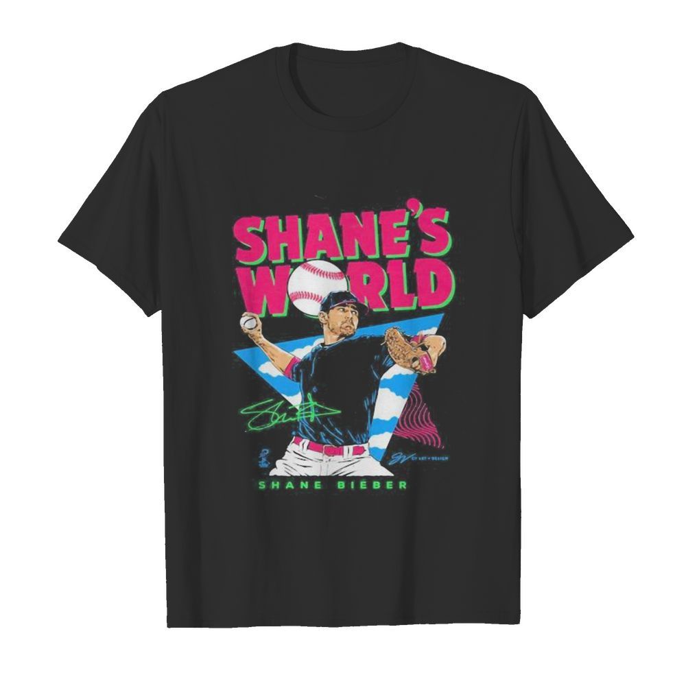 Shane’s world shane bieber signature shirt