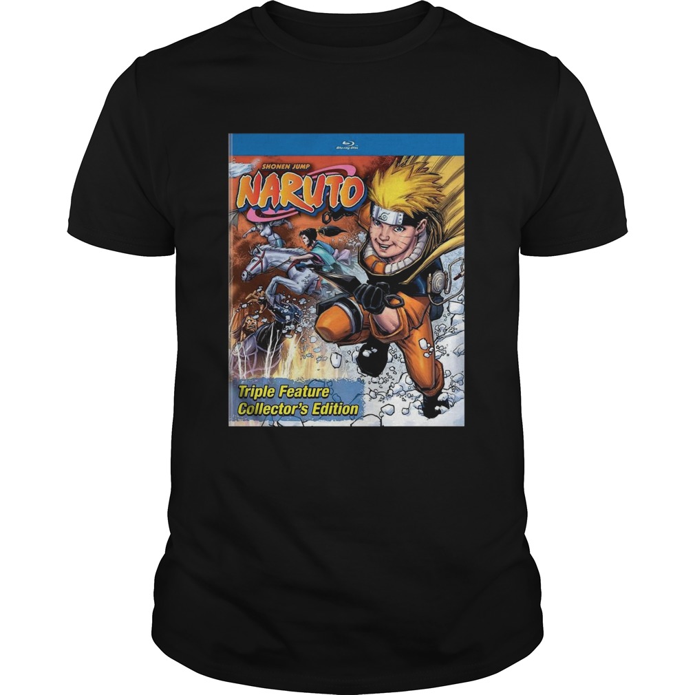 Shonen Jump Naruto Triple Feature Collectors Edition shirt