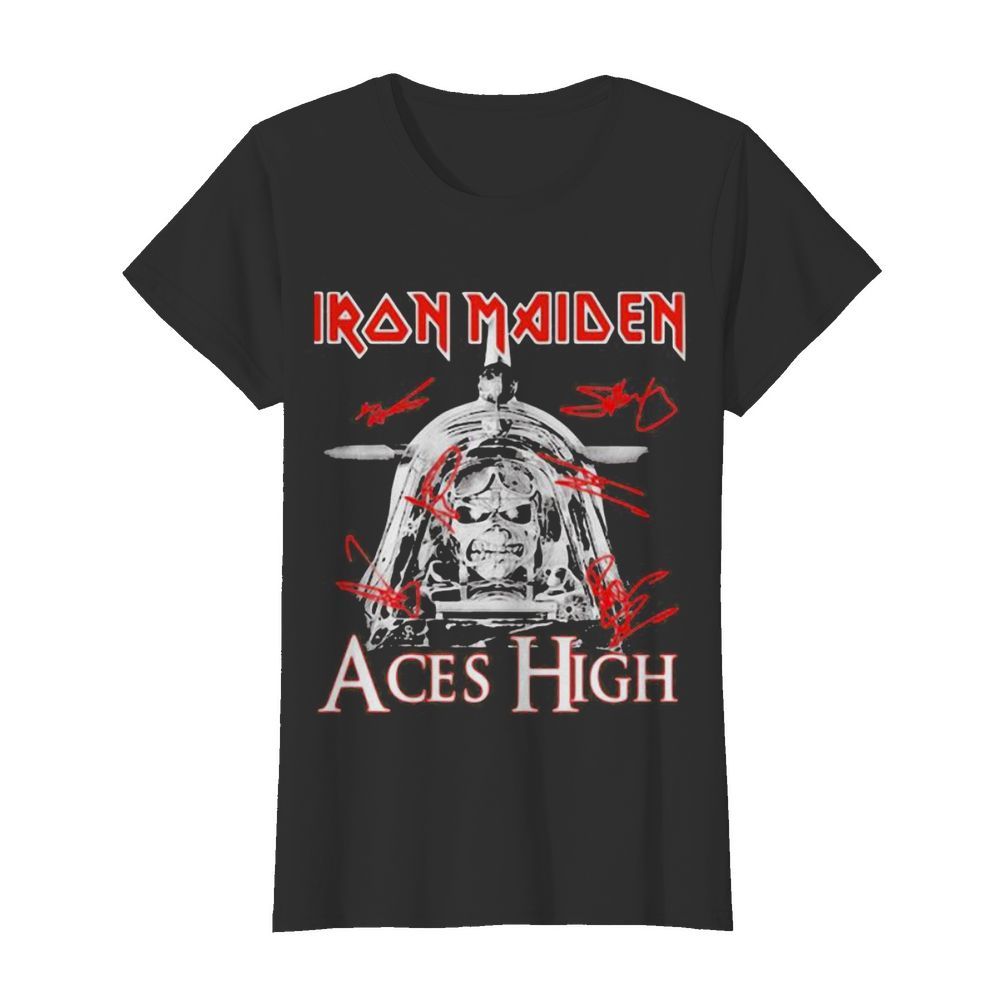 Skeleton iron maiden aces high  Classic Women's T-shirt