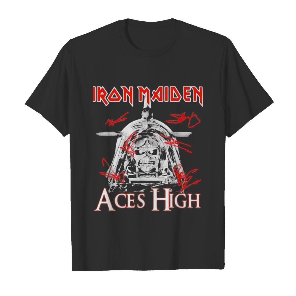 Skeleton iron maiden aces high  Classic Men's T-shirt