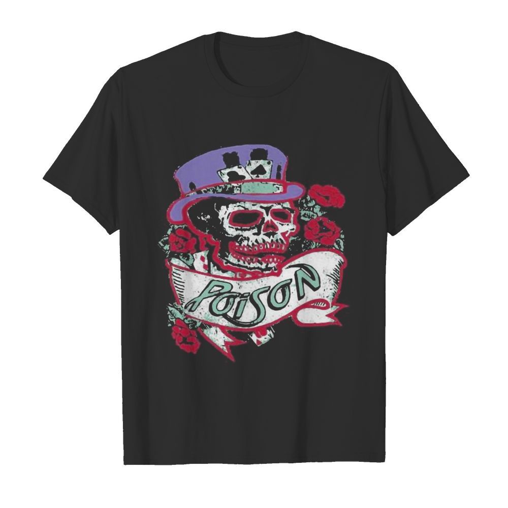 Skeleton poison band roses  Classic Men's T-shirt