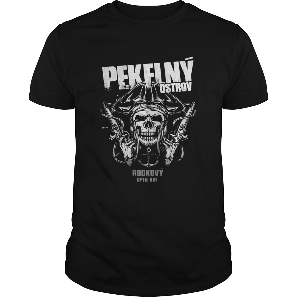 Skull cowboy pekflny ostrov rockovy open air  Unisex