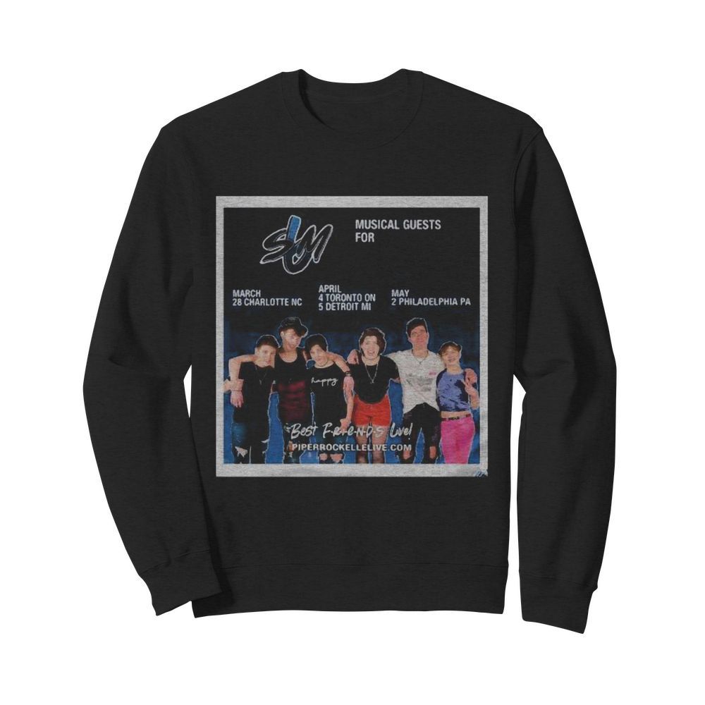 Sm musical guest for best friends live piperrockellelive  Unisex Sweatshirt