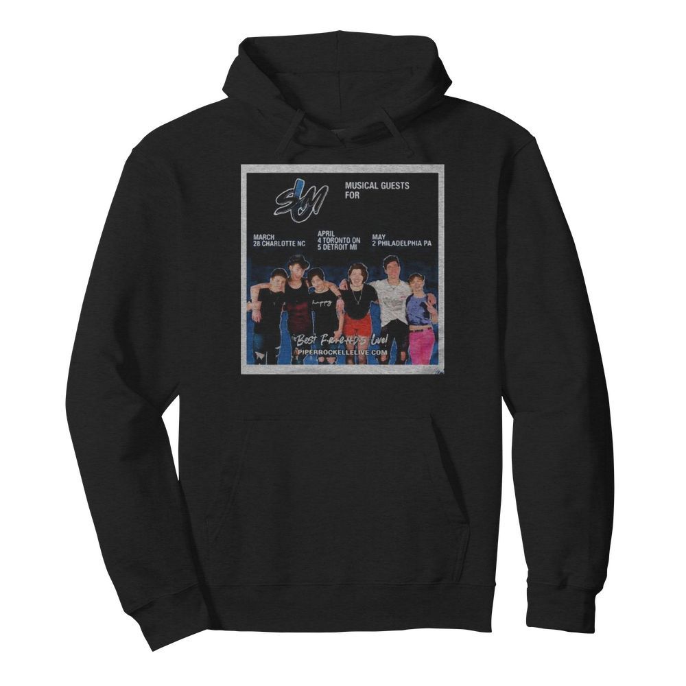 Sm musical guest for best friends live piperrockellelive  Unisex Hoodie