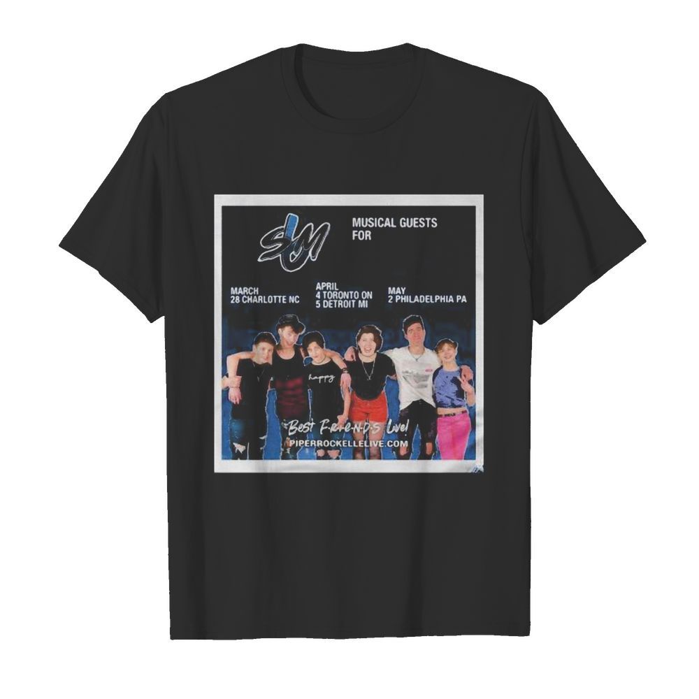 Sm musical guest for best friends live piperrockellelive  Classic Men's T-shirt