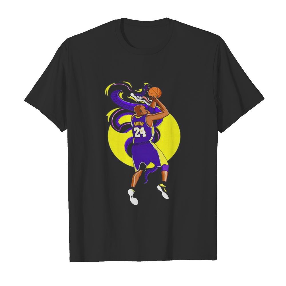 Snake mamba kobe bryant 24 basketball shirt