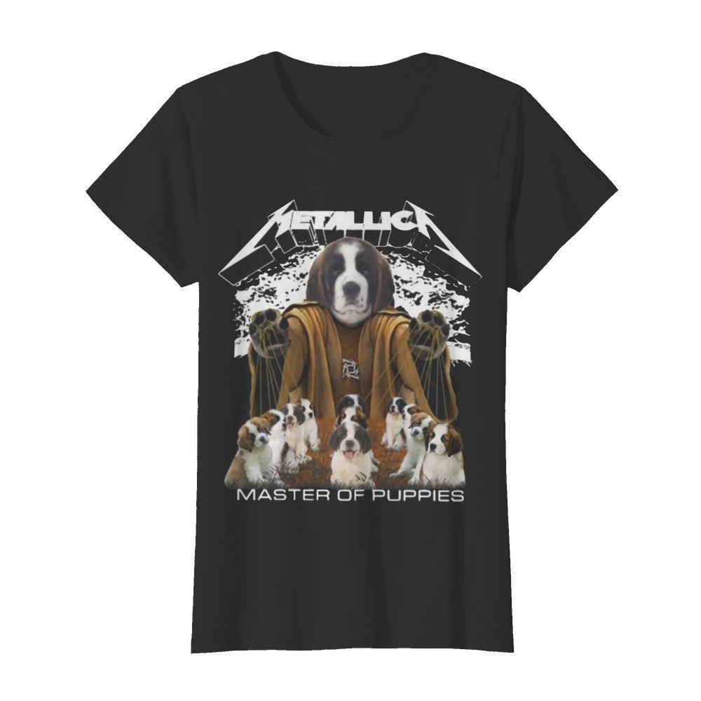 St. bernard metallica master of puppies  Classic Women's T-shirt