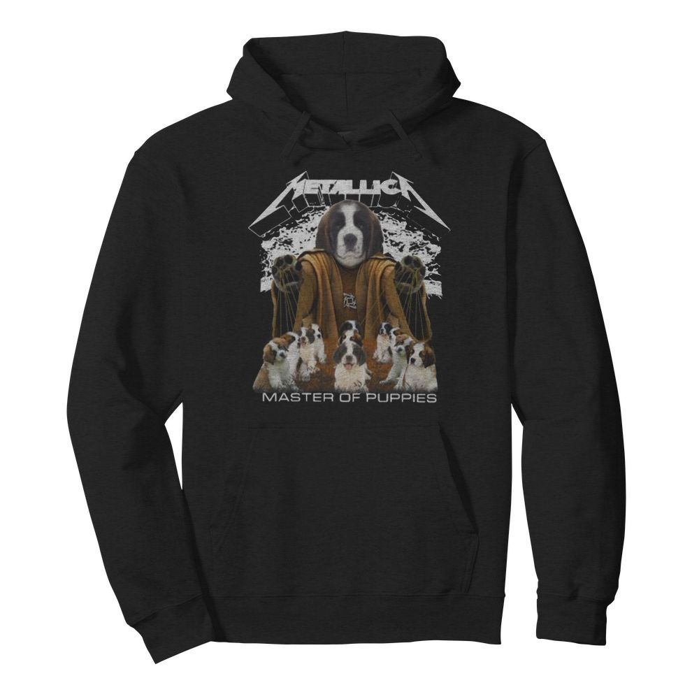 St. bernard metallica master of puppies  Unisex Hoodie