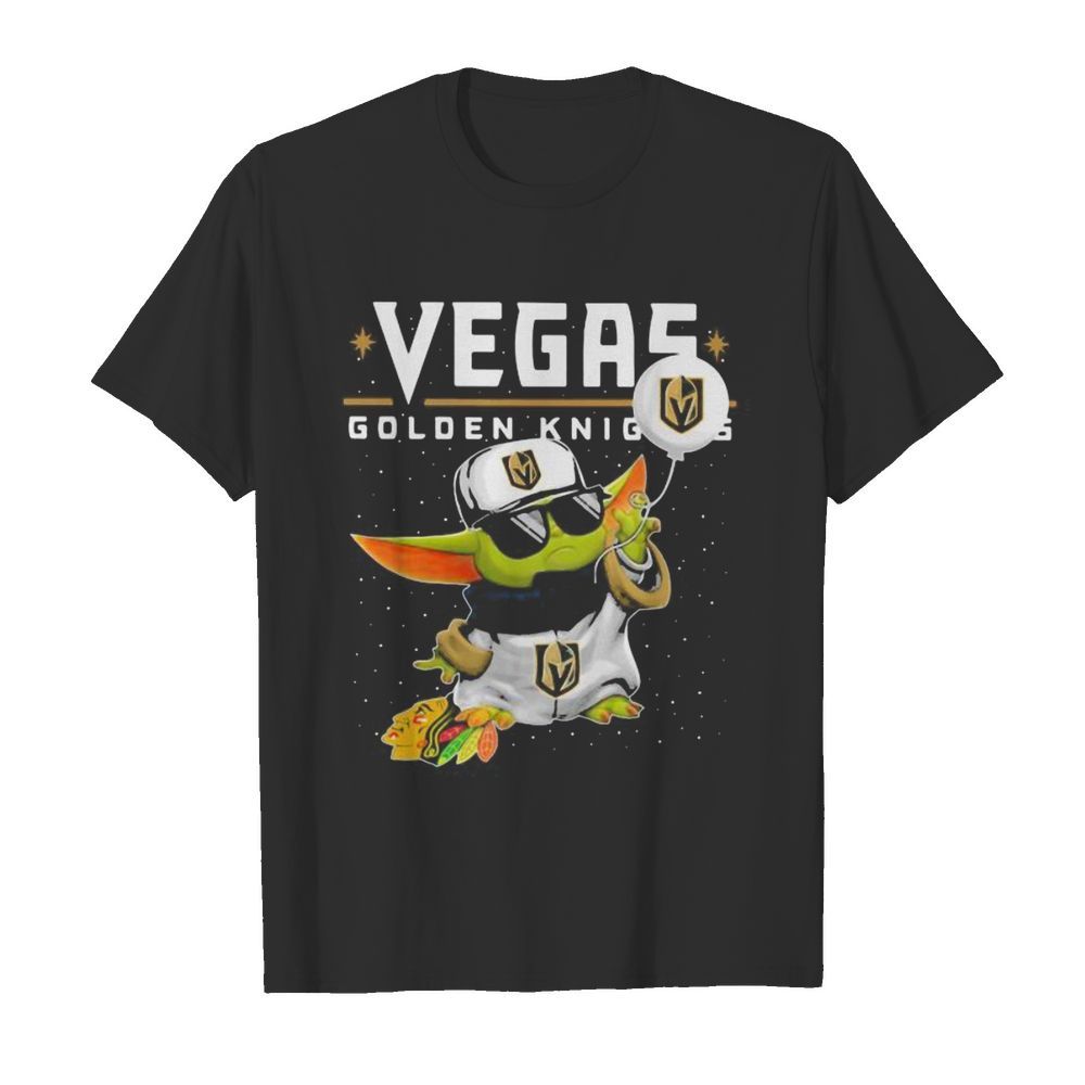 Star war baby yoda vegas golden knights shirt