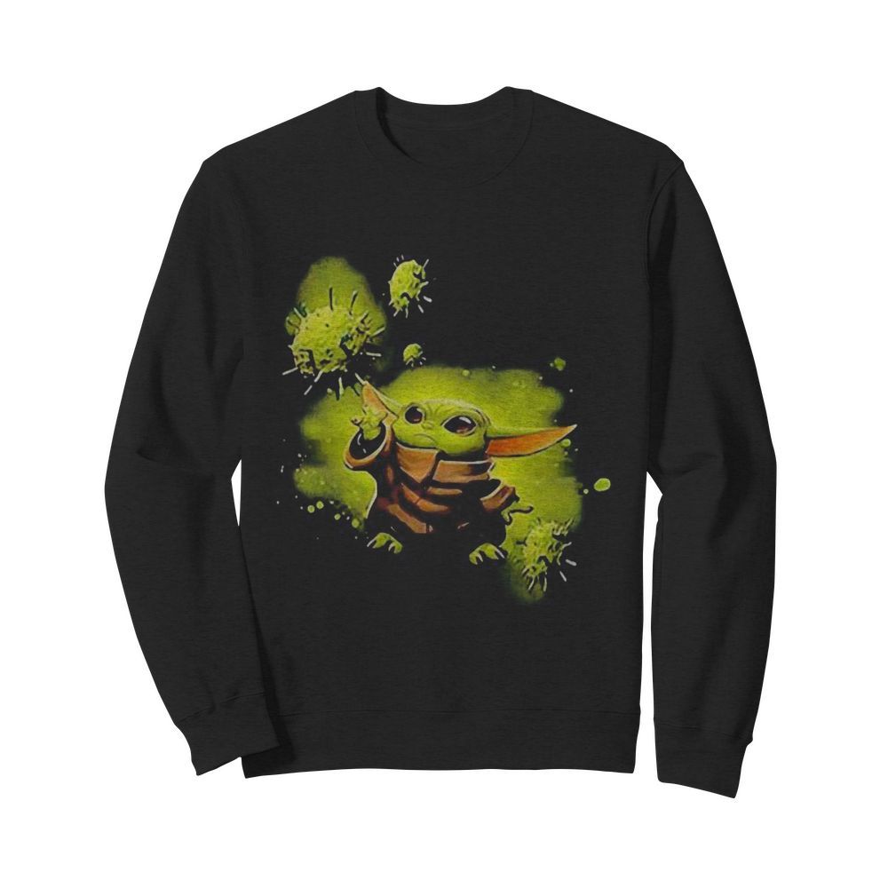 Star wars baby yoda covid-19  Unisex Sweatshirt