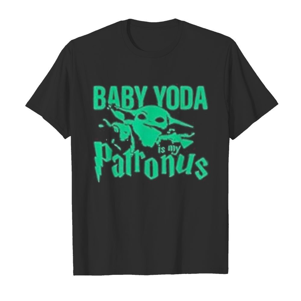 Star wars baby yoda is my patronus shirt