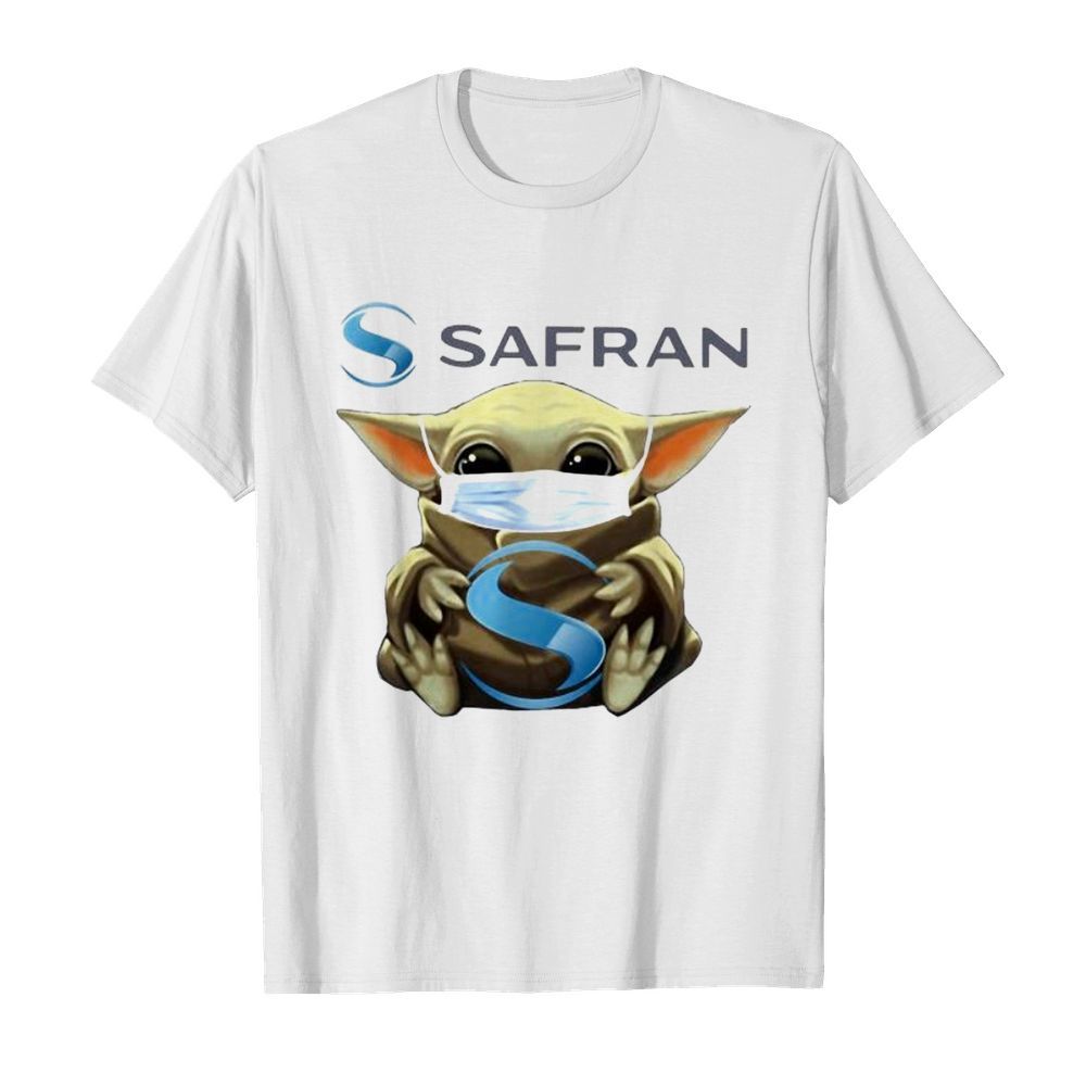 Star wars baby yoda mask hug safran shirt