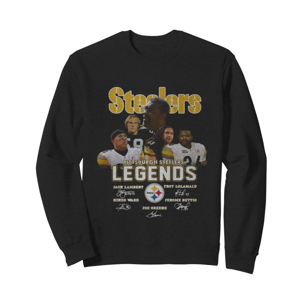 Steelers legends signature  Unisex Sweatshirt