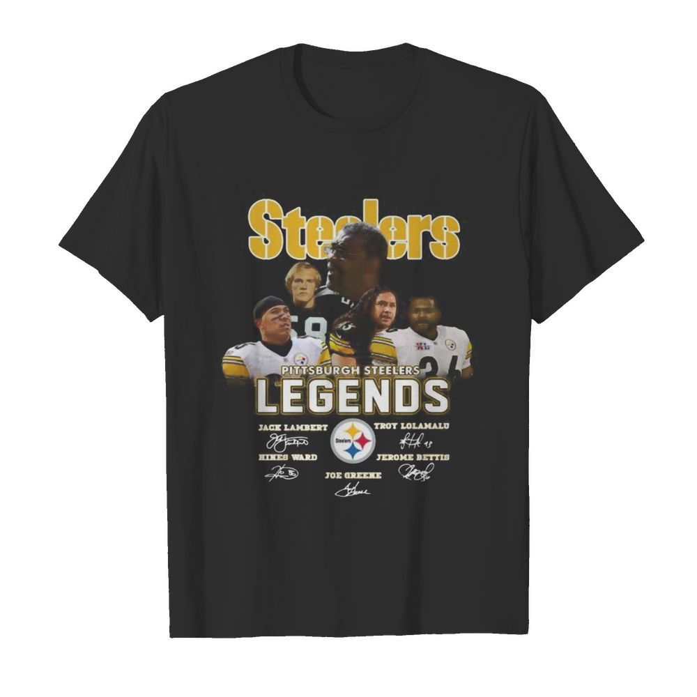 Steelers legends signature shirt