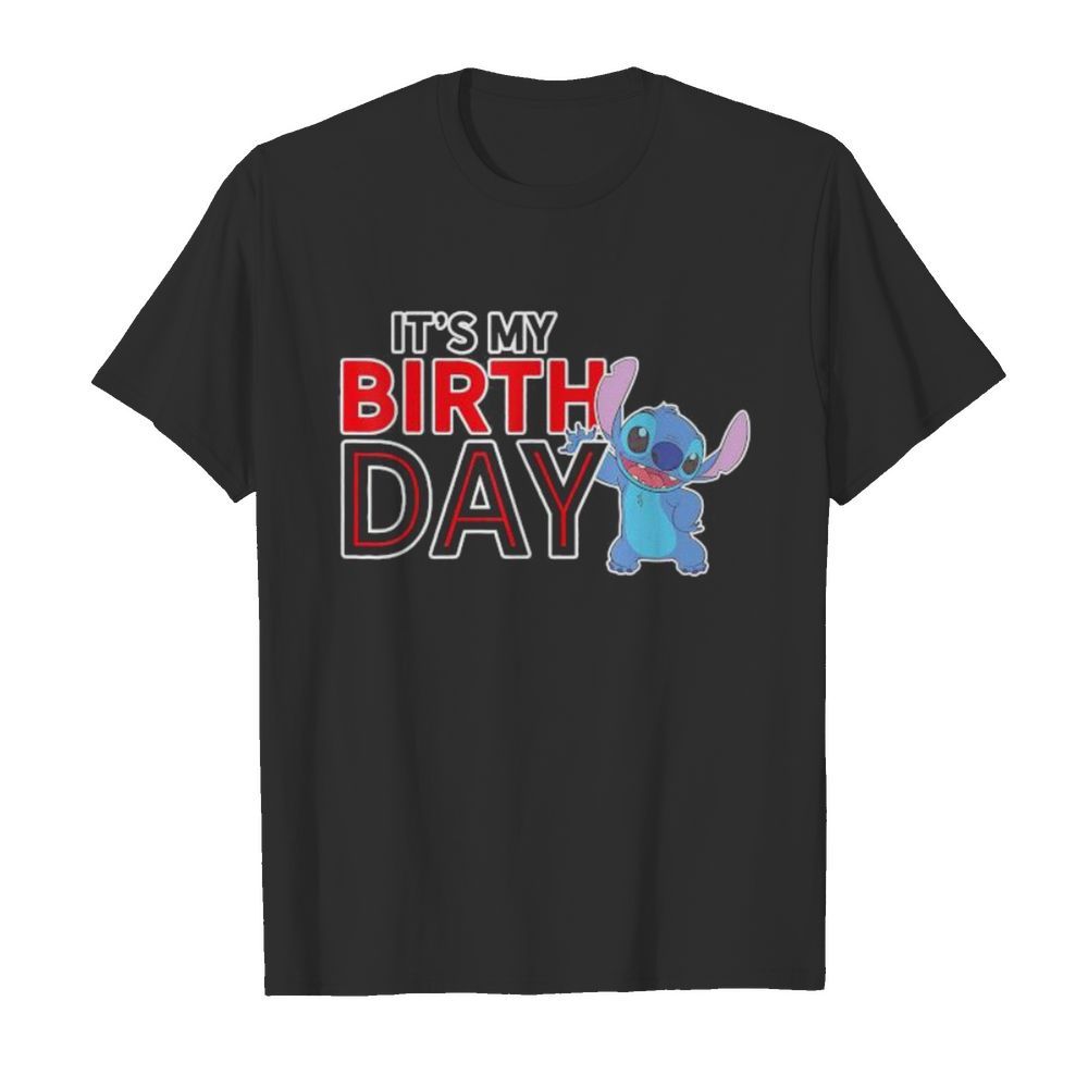 Stitch it’s my birth day shirt