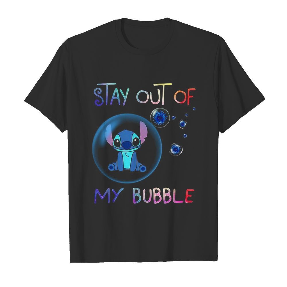 Stitch stay out of my bubble covid-19 shirt