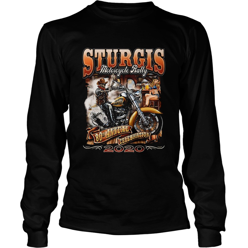 Sturgis Motorcycle Rally 80th Annual Celebration 2020 Halloween  Long Sleeve