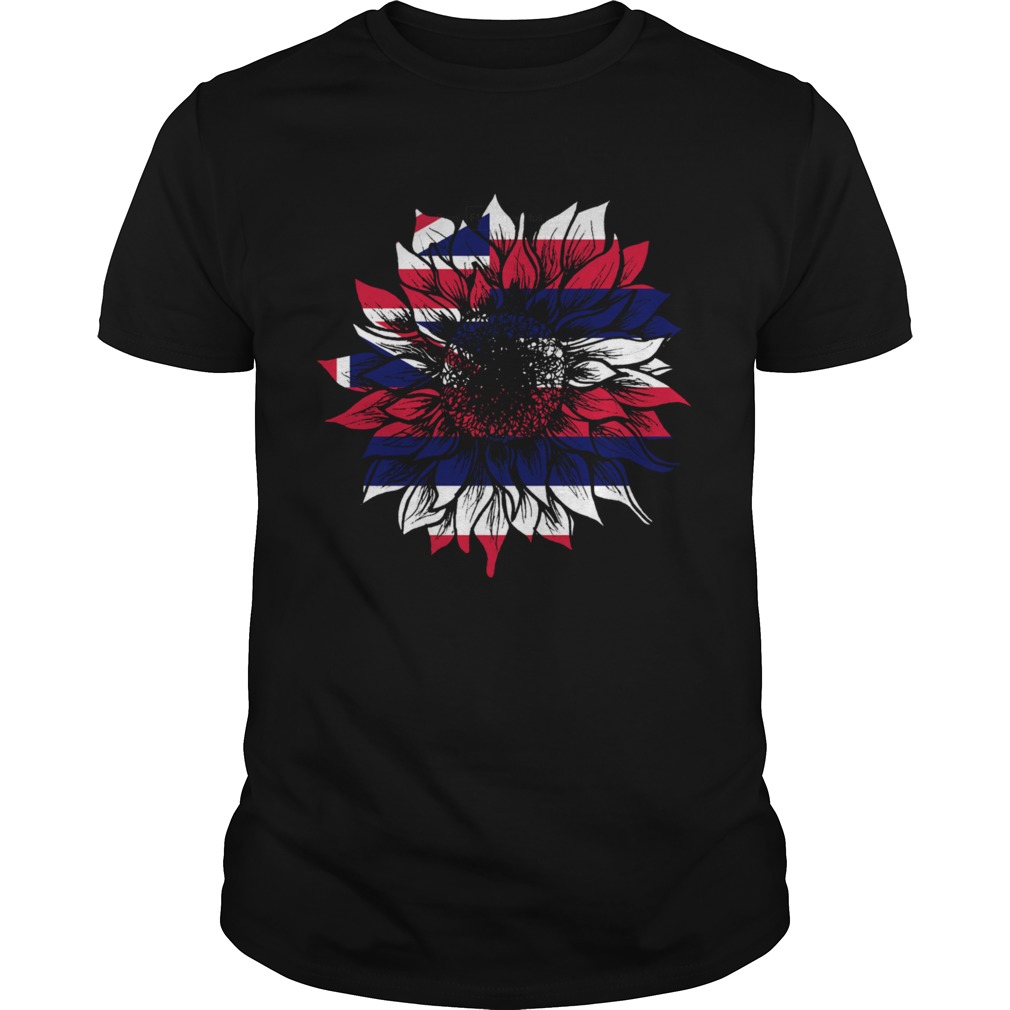 Sunflower Hawaii Flag  Unisex