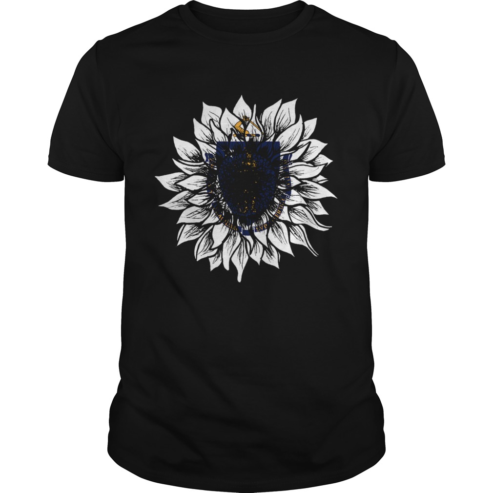 Sunflower Massachusetts Flag shirt